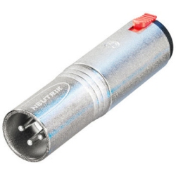 NEUTRIK Na3Mj Circular Adapter - 3-Pole Xlr Male to 1/4 Female