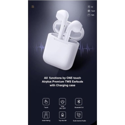 SAMA Latest Airbuds Bluetooth With Wireless Charging Case/ Popup Window Function/ Auto Connect And Touch Functions