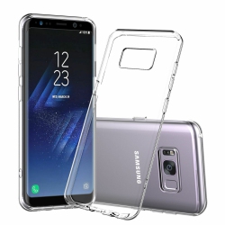 SILON Bumper Case Clear Soft Tpu Transparent Cover for Samsung Galaxy S8 Plus