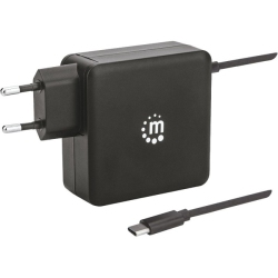 MANHATTAN Power Delivery Wall Charger With Built-In USB-C Cable - 60 W