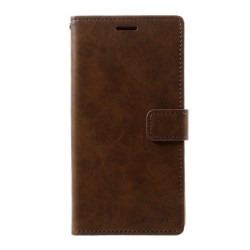 GOOSPERY Topsave Bluemoon Diary for Galaxy S9 Plus, Brown