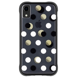 CASE-MATE - Iphone Xr Case - Wallpapers - Iphone 6.1 - Metallic Dot In Black