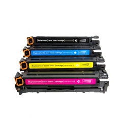 PRINTER SOLUTION Brand New Compatible Canon 131 Cmyk Compatible Toner Set for Imageclass Lbp7110Cw/mf624Cw/mf628Cw/mf8280Cw