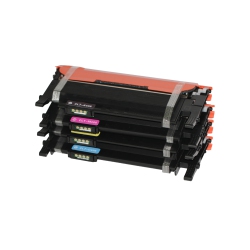 PRINTER SOLUTION Brand New Compatible Samsung Clt-K406S Clt-C406S Clt-M406S Clt-Y406S Compatible Color Toner Set