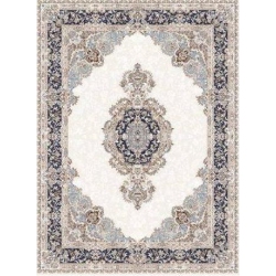 LA DOLE RUGS Argyle Flatweave Grey Area Rug 5'2" X 7'5" In Blue