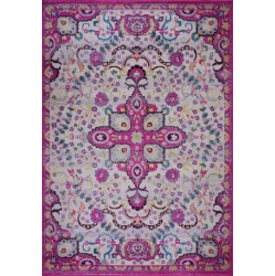 LA DOLE RUGS Ladole Rugs Darcy Persian Traditonal Design Area Rug In Pink, 8X11