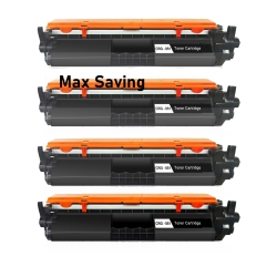 MAX SAVING - 4 Pack Crg051 Compatible Toner Cartridge for Canon 051 Cartridge Use Printer Imageclass Lbp162Dw Mf264Dw Mf267Dw ) 1700Page