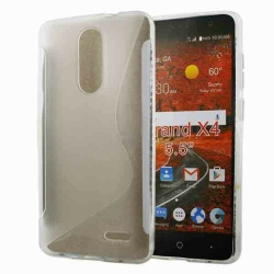 CSMART 【】 Ultra Thin Soft Tpu Silicone Jelly Bumper Back Cover Case for Zte Grand X4, Clear