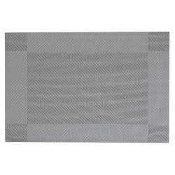 KOZY NICHE Vinyl Placemat (Classic) (Gray)(Set Of 12)