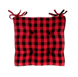 KOZY NICHE Chair Pad (18" X 18") (Buffalo)(Set Of 4)