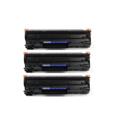 PRINTER SOLUTION Brand New Compatible 3 Pack HP 83A (Cf283A) Toner Cartridge for Laserjet Pro M125/m126/m127/m201/m225 In Black