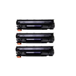 PRINTER SOLUTION Brand New Compatible 3 Pack Canon 128 Toner Cartridge for Imageclass Mf4400/4450/4412/4420/4550/4570 In Black