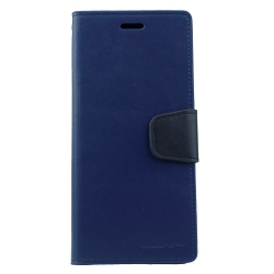 GOOSPERY Samsung Note 8 Sonata Diary Case In Navy Blue