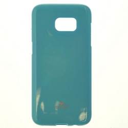 GOOSPERY Samsung S7 Edge Jelly Case, Light In Blue