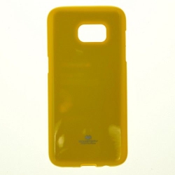 GOOSPERY Samsung S7 Edge Jelly Case, Yellow