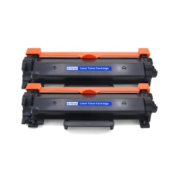 PRINTER SOLUTION High Yield Brand New Compatible 2 Pack Brother Tn760/tn-760/tn730/tn-730 (With New Chip) Toner Cartridge -Brother Printer