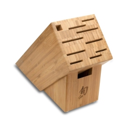 SHUN 11-Slot Bamboo Block -
