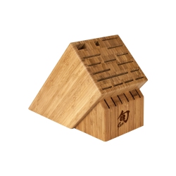 SHUN 22-Slot Bamboo Block -
