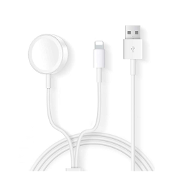 NAVOR 2-In-1 Apple Watch & Iphone Charger Cable, Magnetic Charging Cord for Iwatch Ultra/ultra 2/series 11–1/se/nike+/hermès, Compatible \w