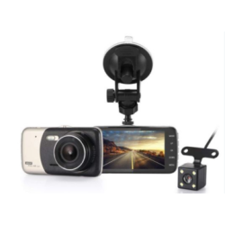 UGI 4" 1080P HD 170° Dual Lens Car Dvr Dash Cam Front And Rear Camera