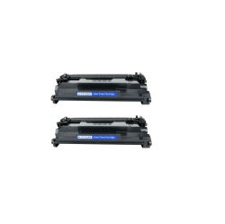 PRINTER SOLUTION Brand New Compatible 2 Pack HP Cf226X High Yield Toner Cartridge In Black