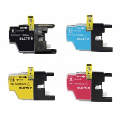 PRINTER SOLUTION Brand New Compatible Brother Lc71/lc75 Ink Cartridge Set