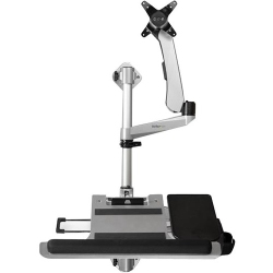 STARTECH Wall Mounted Computer Workstation - Premium - Articulating Arm - Keyboard Arm - Height