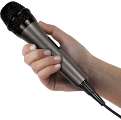 NAVOR Singing Machine Smm-205 Dynamic Karaoke Microphone With 10.5 Ft Cord