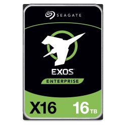 SEAGATE 16Tb HDD Exos X16 7200 Rpm 512E/4Kn SATA 6GB/s 256Mb Cache 3.5-Inch Enterprise Hard Drive (St16000Nm001G)