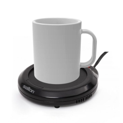 SALTON Smw12Bk Coffee And Tea Mug Warmer Also for Sauce, Soup And Aroma Candles In Black