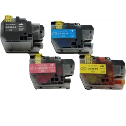 GOTONERS Generic Packaged 4Pk Brother Lc3019 Xxl Compatible High-Yield Black/cyan/magenta/yellow Ink for Mfc-J5330Dw, J6530Dw, J6930Dw, J6730Dw