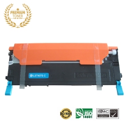 ULTRA TONER Superior Samsung Clt-C407S Toner Cartridge Online Only In Cyan