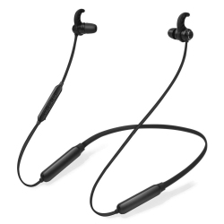 HLD 20Hrs Bluetooth Neckband Headphones, No Delay, Magnetic Wireless Earphones With Mic, Light & Comfortable