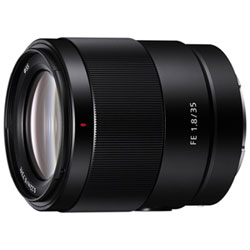 Sony E-Mount Full-Frame FE 35mm f/1.8 Wide Angle Prime Lens | Best