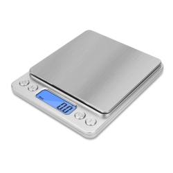 HLD Gram Scale Digital Kitchen Series Scale 500 X 0.01G Multi-Functionals for Cooking Baking Jewelry Weight