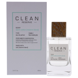 CLEAN Reserve Warm Cotton By Eau De Parfum Spray (Women) 3.4 OZ