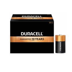 DURACELL 12-Pack D Coppertop Alkaline Batteries (Mn1300)