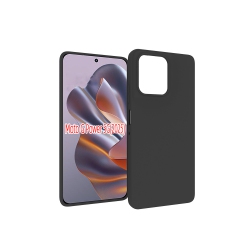 CC Topsave Soft Gel Rubber Matt Back Tpu W/glossy Bumper Case for Motorola Moto G Power 5G (2025) 6.8" In Black
