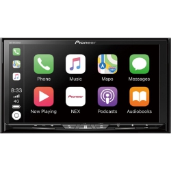 PIONEER Avh-W4500Nex Flagship In-Dash Receiver With 6.94" Wvga Clear Resistive Touchscreen - Bonus Singh Pop Up Phone Holder