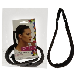 HAIRDO Pop Fishtail Braid Headband - R6 Dark Chocolate By for Women - 1 PC Hair Band In Multicolor