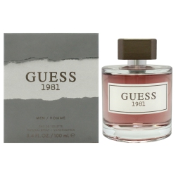 GUESS 1981 By for Men - 3.4 OZ Edt Spray