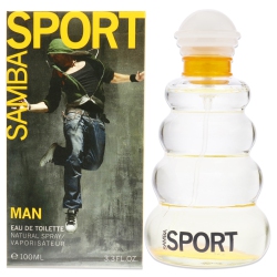 PERFUMERS WORKSHOP Samba Sport Eau De Toilette Spray for Men, 3.3 OZ