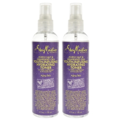 SHEA MOISTURE Kukui Nut & Grapeseed Oils Youth-Infusing Hydrating Toner - Pack Of 2 By for Unisex - 4 OZ Toner