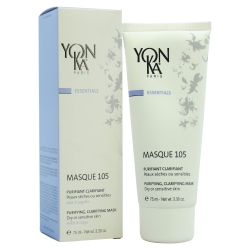 YONKA Masque 105 Purifying Clarifying Mask - Dry Or Sensitive Skin By for Unisex - 3.3 OZ Mask