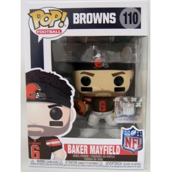 NFL FOOTBALL Pop Football 3.75 Inch Action Figure Cleveland Browns - Baker Mayfield #110 Exclusive