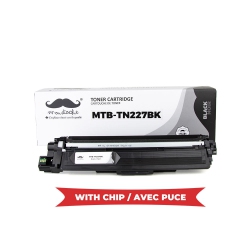 MOUSTACHE Brother Tn227 Toner Cartridge High Yield - Compatible In Black