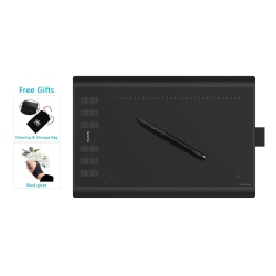 HLD New 1060Plus Graphics Drawing Tablet With 8192 Pressure Sensitivity And Built-In Card Reader 8 Microsd Card 5080 Lpi