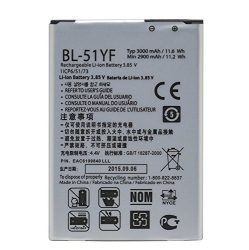BASTEX Replacement Battery for 3.85 Volt Standard Li-Ion Extended Battery 3000Mah Bl-51Yf for Lg G4 Phone H815 H811 H810