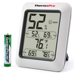 HLD Tp50 Digital Hygrometer Indoor Thermometer Humidity Monitor With Temperature Humidity Gauge