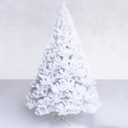 COSTWAY 8Ft Artificial Pvc Christmas Tree W/ Stand Holiday Indoor Outdoor